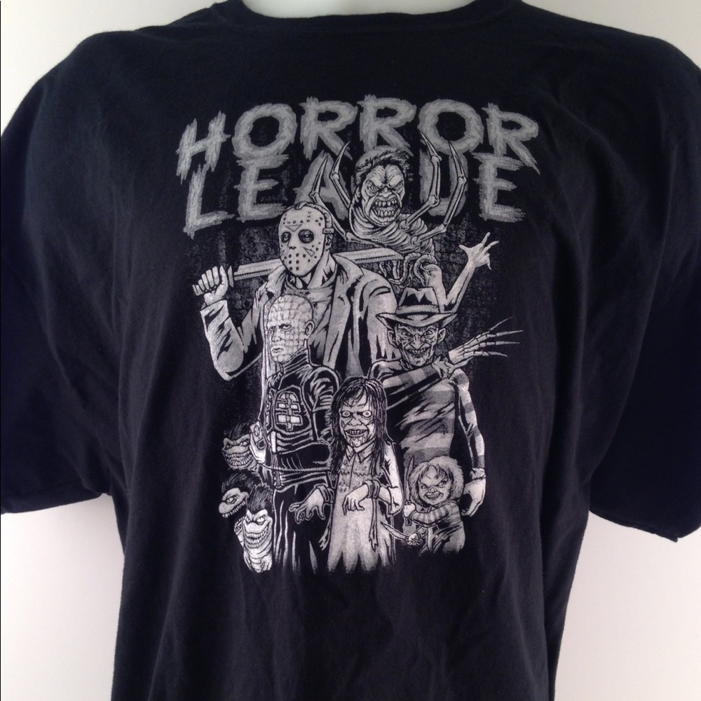 Horror League Graphic Tee Men's XXXL Freddy Jason